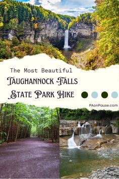 the most beautiful taughnock falls state park hike