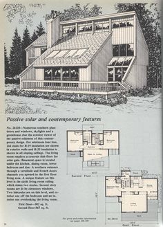 an old house with plans for it