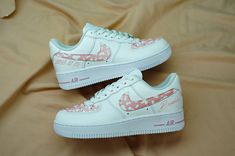 Pink Cow Print Air Force 1s Custom Shoes Sneakers-shecustomize Cow Print Shoes, Custom Shoes Men, Shoes Air Force, Pink Cow Print, Air Force 1 Shoes, Nike Air Force 1 Custom, Unique Sneakers, Air Force 1 Custom, Personalized Shoes