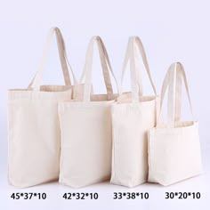 three bags are shown side by side with the numbers on each bag in different colors