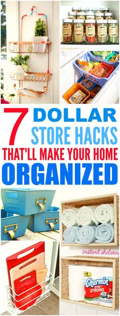 the 7 dollar store organizing hacks you'll wish you'd know soon