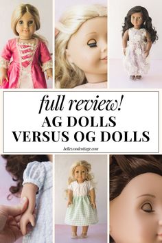 Deciding between American Girl® and Our Generation® dolls? This detailed guide will help you choose! I'm a mom with a house full of dolls and accessories so I'll give you all the insider tips you need to make the perfect pick. Money-saving tips included!