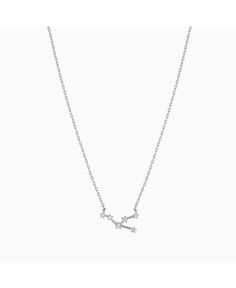 in stock Taurus Constellation, Constellation Necklace, 12 Zodiac, Zodiac Constellations, Store Signs, Necklace Silver, Constellations, Silver Necklaces, Pick Up