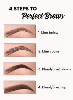 Perfect Makeup Tutorial, Draw Eyebrows, Membentuk Alis, Eyebrow Makeup Tutorial, Makeup Order, Simple Makeup Tips, Eyebrow Makeup Tips, How To Draw Eyebrows, Makeup Artist Tips