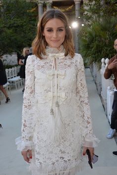 F/W COUTURE 17 Estilo Olivia Palermo, Cooler Look, Looks Street Style, Olivia Palermo, Celine Dion, American Idol, Looks Chic, White Fashion