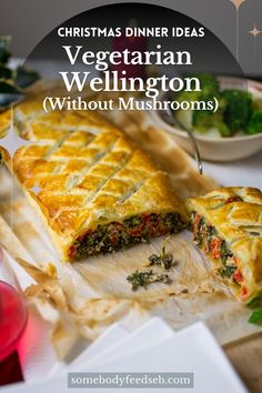 christmas dinner ideas vegetarian wellington without mushrooms