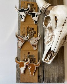 Western Cowhide Bling Steer Longhorn Earrings | Genuine Hair On Cowhide Cow Head Earrings | Rhinestone-Embellished Cow Print Southwestern Earrings Perfect for everyday wear & gifting! Saddle up your style with these unique cowhide earrings! • 100% real cowhide leather • 2” drop X 2” wide • lightweight • each pair is one-of-a-kind due to genuine cowhide. Cowhide Earrings, Southwestern Earrings, Cow Head, Cow Print, Cowhide Leather, Saddle, Cow, Everyday Wear, Hair