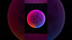 an image of the planets in different colors