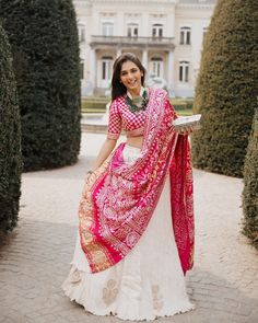 Masoom Minawala, White Lehenga, Indian Outfits Lehenga, Lehenga Designs Simple, Draping Fashion, Half Saree Designs, Choli Designs, Indian Dresses Traditional, Red Lehenga