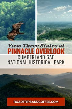 the view from pinnacle overlook at cumberland gap national historical park