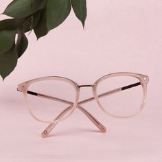 Women's Eyeglasses - Bella in Rose Tort | BonLook Glasses For Face Shape, Cat Eye Colors, Metal Bridge, Sophisticated Women, Women Eyeglasses