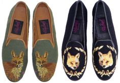 fox loafers Pictures Of Foxes, Fox Slippers, Fox Shoes, Mode Shoes, Equestrian Style, Crazy Shoes, Sock Shoes, Nice Shoes, Me Too Shoes