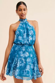 Rent Katerina Mini Dress from Nuuly. Pick 6 items for $98/month. Free shipping + returns. Popular Dress, Free People Aesthetic, Purple Velvet Dress, Free People Mini Dress, Floral Slip Dress, Printed Halter Dress, Free People Tunic, Boho Mini Dress, Purple Mini Dresses