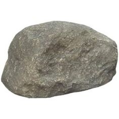 a rock is shown on a white background