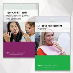 Image of PE Brochures Tooth Replacement, Caregiver, Parenting