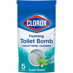 clorox foaming toilet bowl cleaner 5l bag with fresh scent refill