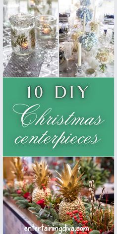 10 DIY Christmas Centerpieces | DIY Christmas Decor