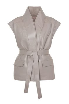 Fashion Week Trends, 2piece Outfits, Mode Kimono, Stylish Work Attire, Leather Jacket Style, Woman Suit Fashion, Belt Leather, Blouse Pattern Sewing, Fancy Dress Design