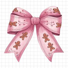 Coquette Christmas Pfp, Pink Gingerbread, Cute Christmas Cookies, Christmas Bulletin Board, Girly Christmas, Bow Clipart, Christmas Coquette, Christmas Bulletin, Coquette Bow Png