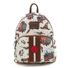 You'll Be Prepared For Any Class At Hogwarts When You Accessorize Your Look With This Harry Potter Mini Backpack. This Stylish Backpack Features An Outside Zip Pocket And Two Outer Side Pockets For Space And Is Sure To Have You Looking Like The Most Stylish Wizard In The Class. Officially Licensed Adjustable Straps Strap Length: 36" Outside Zip Pocket, Two Side Pockets Fully Lined Dimensions: 10.5" H X 9" W X 4.5" D Capacity: 20 Lbs. Material: Polyurethane, Suede Care: Spot Clean Imported Pineapple Backpack, Harry Potter Universal Studios, Sequin Backpack, Oliver And Company, Disney Pixar Up, Mickey Mouse Halloween, Stylish Backpack, Loungefly Bag, Disney Bag