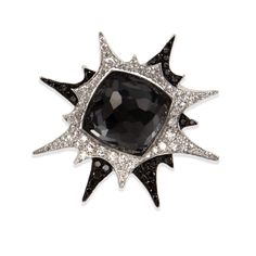 Stephen Webster 18K White Gold Hematite&Quartz Ring Hematite: 9.44ctw Ring Size: SKU: SW01317 Model number: WR0872 WG KD Stephen Webster Jewelry, Stephen Webster, Jewellery Inspiration, Modern Ring, Quartz Ring, Stunning Jewellery, High Jewelry, White Gold Rings, Earring Necklace