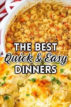 Saturday Recipes Dinner Meals, Quick And Easy Dinner Recipes For A Crowd, Easy Peasy Meals Weeknight Dinners, Super Easy Weeknight Dinner, Something Good For Dinner, Rain Day Dinner Ideas, What Sounds Good For Dinner Tonight, Quick Make Ahead Dinners, Friday Dinner Ideas Families