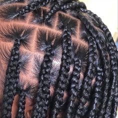 Knotless Medium, Medium Braids, Protective Hairstyle, Hair Idea, School Hairstyles