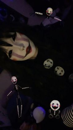 The Puppet Cosplay Fnaf, Marionette Halloween Costume, Fnaf Costume Halloween, Puppet Halloween Makeup, Easy Makeup Costume, Anime Costume Ideas Halloween, Unpopular Halloween Costumes, Marionette Fnaf Makeup