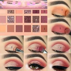 Makeup Tips Eyeshadow, Natural Eye Makeup Tutorial, Soft Eye Makeup, Clear Brow Gel, Makeup Order, Makeup Steps, Makeup Tutorial Eyeshadow, Eye Makeup Pictures, Eye Makeup Steps