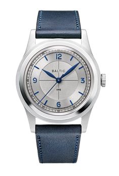 Hand Watch, Beautiful Watches, Silver Blue, Automatic Watch, Timeless Classic, Chronograph, Calf Leather, The Past