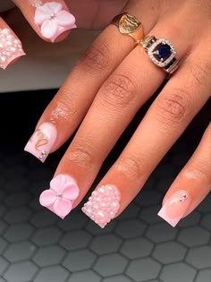 Shorties Nails Square Design, Matte Nails Ombre, Floral Nails Summer, Short Nails Black, Manicure Acrylic Nails, Ombre Nails Coffin, French Manicure Glitter, French Manicure Acrylic Nails, Nail Art French