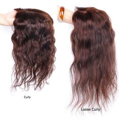 Brown Wavy Hair, Hair Toupee, Curly Hair Types, Human Hair Clip Ins, Natural Human Hair, Hair Topper, Hair Brands, Hair Toppers, Real Human Hair