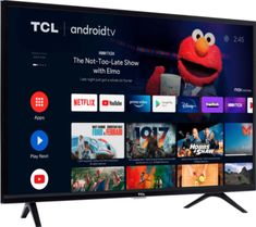 the new tcl smart tv is on display