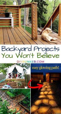 backyard projects you won't believe to have