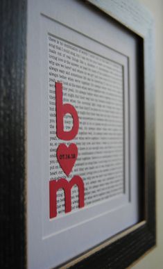 an iphone photo with the words b & m on it's screen, and text below