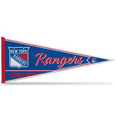 a new york rangers baseball team pennant