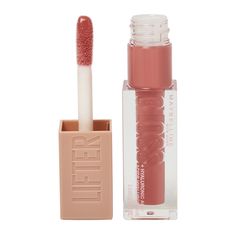 Maybelline Lifter Gloss, Maybelline Lifter, Lifter Gloss, Makeup Collection Goals, Essence Makeup, Tinted Lip Gloss, Budget Beauty, Natural Contour, Makeup Needs