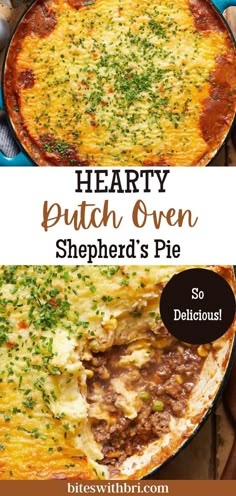 hearty pull - over shepherd's pie is an easy and delicious side dish