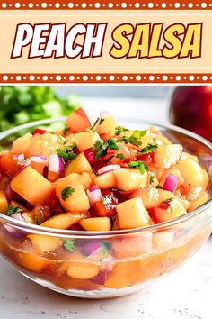 a bowl filled with fruit and vegetables on top of a table