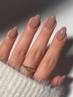 Instantly Upgrade Your Look With, 24pcs Short Oval Nude Glossy Short Press On Nails, Macaron Candy Color Fully Laminated Acrylic False Nails Set, Contain 1pc Jelly Glue And 1pc Nail File, Suitable For Women And Girls DIY Daily Work, Study And Party Use Brown      Bare Nails   Nail,Hand & Foot Care, size features are:Bust: ,Length: ,Sleeve Length: Cool Brown Nails, Nude Brown Nails Short, Nails Acrylic Nude Color, Nails Acrylic Plain, Nails Nude Cortas, Fall Nails Nude Colors, Nude Glossy Nails, Nails Ballerina Short, Braun Nails