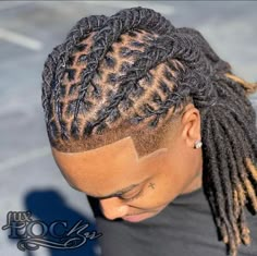 Men's Braids: 20 Different Types of Braided Hairstyles Every Man Should Try - Braid Hairstyles Dread Braids Men, Mens Twists Hairstyles, Mens Dreads, Braids Men, Cornrow Hairstyles For Men