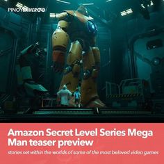 Amazon Secret Level Series Mega Man teaser preview Video Games, Video Game