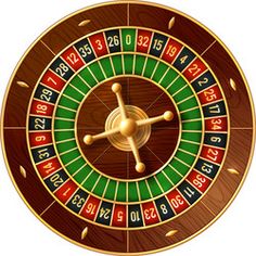 a wooden roule with numbers and symbols on the front, isolated against a white background