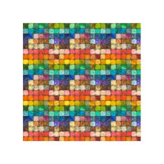 an image of a multicolored tile pattern