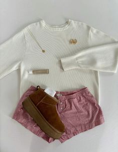 Casual Preppy Outfits, Trendy Outfits For Teens, Fits Clothes, Miniskirt Outfits, Cute Everyday Outfits, Really Cute Outfits, Outfit Inspo Fall, Girly Outfits, Preppy Outfits