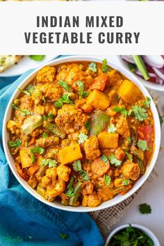 Indian Curry Vegetables, Roasted Vegetable Curry, Tofu Vegetable Curry, Veg Curry Recipe, Curried Vegetables Indian, Instant Pot Vegetable Curry, Indian Mixed Vegetable Recipes, Indian Vegetable Curry Recipes, Vegetable Indian Recipes