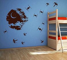 the star wars wall decals are perfect for any child's room