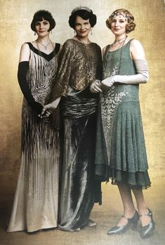 DA:TheMovie Calendar .. Estilo Charleston, Gatsby Outfit, Geraldine James, Downton Abbey Dresses, Style Année 20