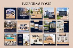 the instagram posts for real estate listing