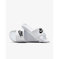 Nike Victori One Cn9677-100 Slide Sandals Women's White Casual Slippers Fhd135 Description Nike Victori One Cn9677-100 Slide Sandals Women's White Casual Slippers Fhd135. Product Detail Brand: Nike Model: Nike Victori One Cn9677-100 Department: Women's Color: White Black Please Message Me If You Have Any Questions. I Stand By All Of My Items Before And After Purchase. Please See My Feedback. We Do Not Combine Shipping Unless It’s At Least 7 Orders To Combine. If You Ask Us To Cancel An Auction A White Synthetic Slip-on Slippers, Casual White Slip-on Flip Flops, Casual White Slip-on Sport Sandals, Comfortable White Slip-on Sandals, Nike Cushioned Sandals For Vacation, Nike Sandals With Cushioned Footbed For Vacation, White Closed Toe Casual Flip Flops, Casual White Closed Toe Flip Flops, Nike Open Toe Slides For Vacation